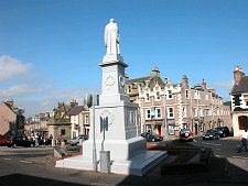 Market Place & Sir Walter Scott Statue